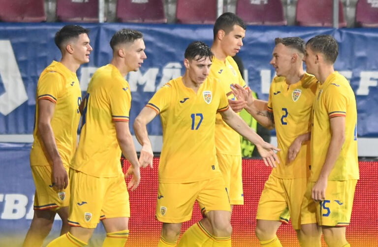 CALIFICARE! Rom&acirc;nia U21 c&acirc;știgă grupa preliminară și se califică de pe primul loc la EURO 2025